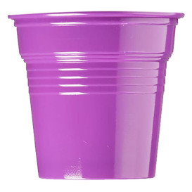 Vaso de Plástico PS Violeta 80ml Ø5,7cm (50 Uds)