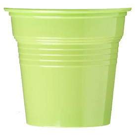 Vaso de Plástico PS Verde Lima 80ml Ø5,7cm (1500 Uds)