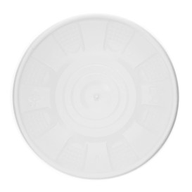 Tarrina de Cartón Blanco con Tapa PP 350ml (50 Uds)