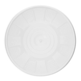 Tarrina de Cartón Blanco con Tapa PP 488ml (250 Uds)