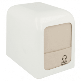 Dispensador Miniservis Plástico Blanco 15x10x12,5cm (12 Uds)