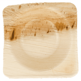 Mini Bol de Hoja de Palma 5x5x2cm (25 Uds)