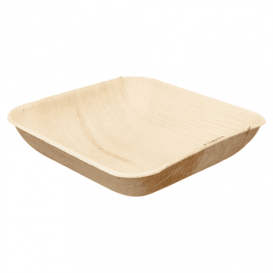 Bol de Hoja de Palma 15x15x4cm (25 Uds)