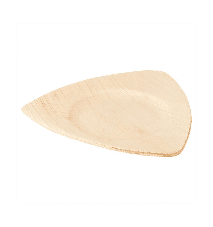 Plato de Hoja de Palma Triangular 15x13x1cm (200 Uds) Plato de Hoja de Palma Triangular 15x13x1cm (200 Uds)