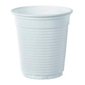 Vaso de Plastico PS Vending Blanco 160 ml (100 Unidades)