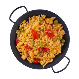 Paellita Negra para Degustación PP 150mm (6 Uds)