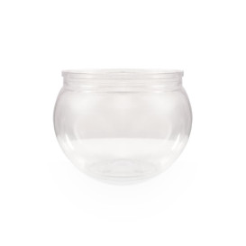 Mini Pecera Transparente 80ml (12 Uds)