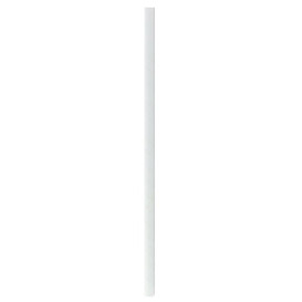 Pajita Recta de Papel Blanco Ø6mm 14,5cm (3000 Uds)