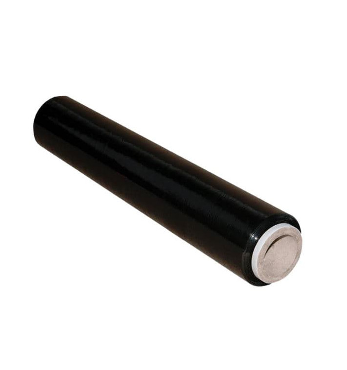 Film estirable manual 500 mm 2,8Kg Negro (1 bobina)