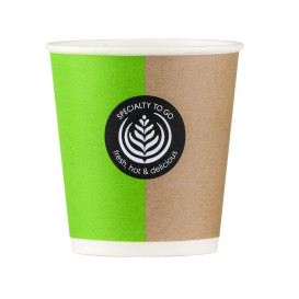 Vaso Cartón 4Oz/120ml "Specialty to go" Ø6,2cm (2000 Uds)