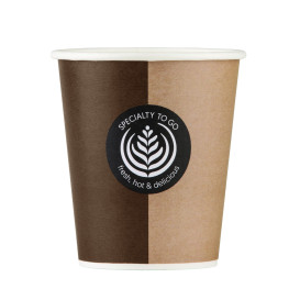 Vaso Cartón 9 Oz/270ml "Specialty to Go" Ø8,0cm (1000 Uds)
