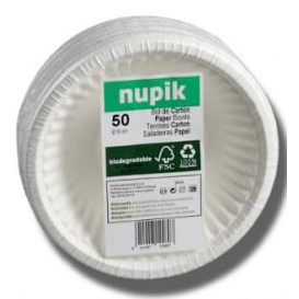 Bol de Cartón Blanco Biodegradable 250ml (250 Uds)
