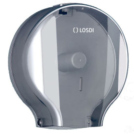 Dispensador Papel Higiénico 300m ABS Fumé (1 Ud)