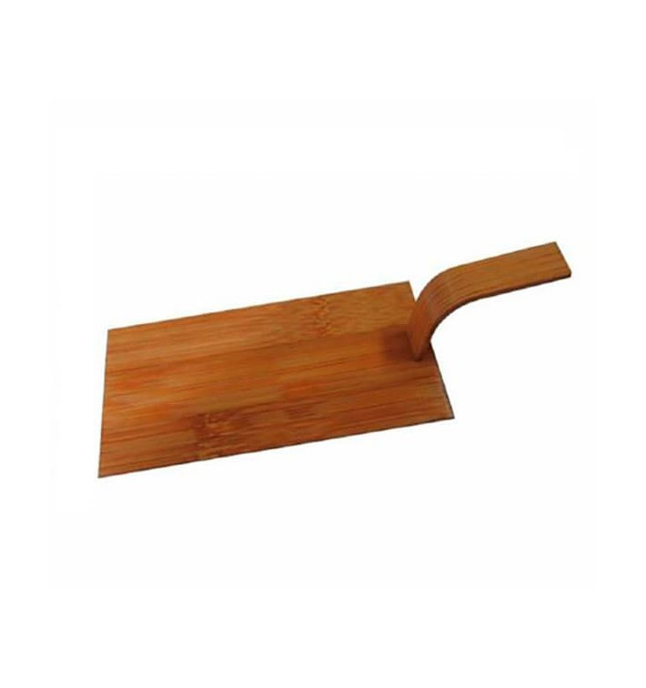Mini Pala Bambú Natural Tapas 10x5 cm (100 Uds) Mini Pala Bambú Natural Tapas 10x5 cm (100 Uds)