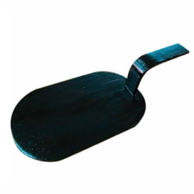 Mini Pala Bambú Negra Tapas 8x5 cm (100 Uds)