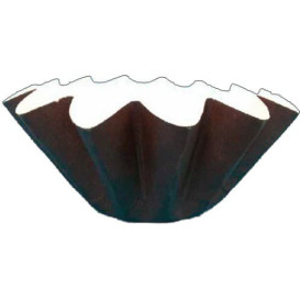 Molde para Horno Ø80x65 mm Marrón (15 Uds)