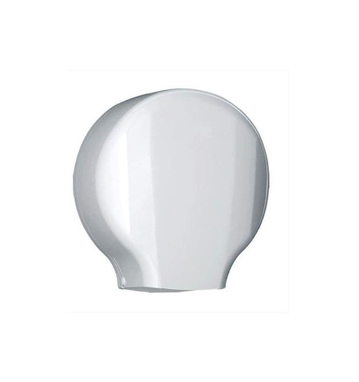 Dispensador Papel Higiénico 300m ABS Blanco (1 Ud)