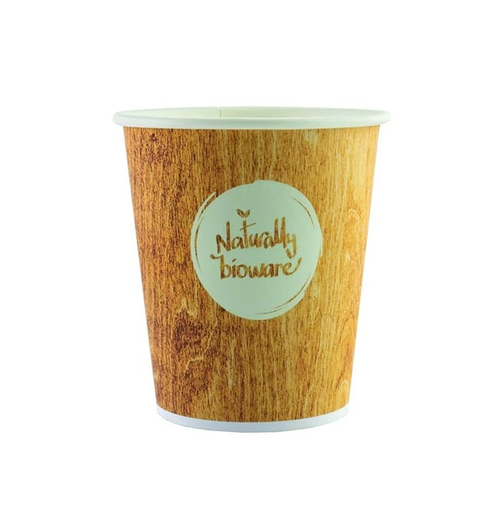 Vaso Carton Vending BioWare PLA 6Oz/192ml Ø7,0cm (100 Uds) Vaso Carton Vending BioWare PLA 6Oz/192ml Ø7,0cm (100 Uds)