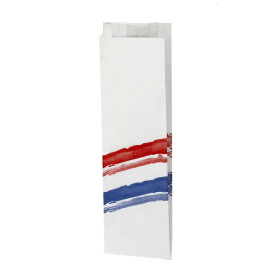 Bolsa para Bocadillo Rayas 10+4x33cm (1000 Uds)