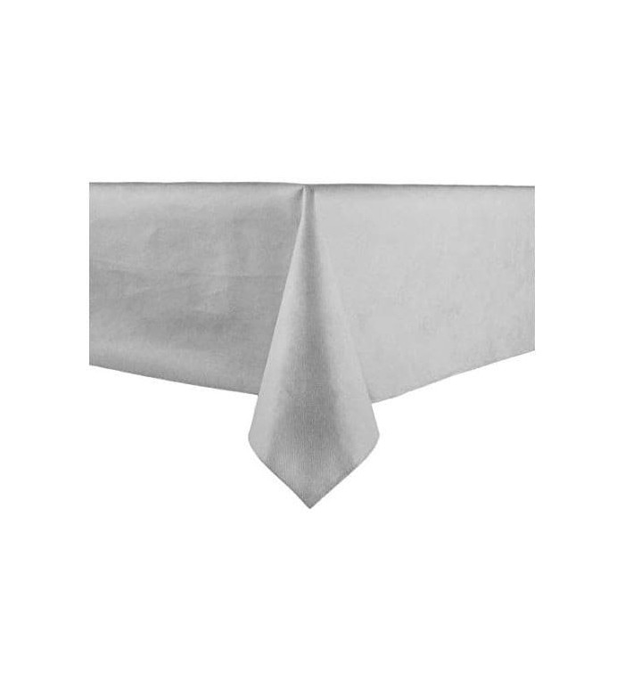 Mantel no Tejido Novotex Cortado 100x100cm Gris (150 Uds)