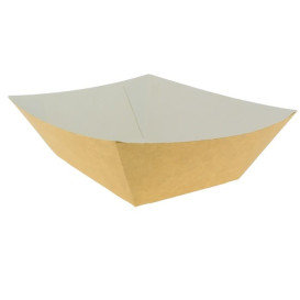 Barqueta 525ml Kraft 12,2x8x5,5cm (25 Uds)