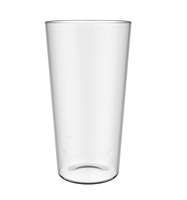 Vaso Reutilizable SAN Pinta Cerveza Transparente 586ml (5 Uds)