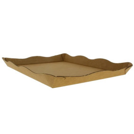 Bandeja Kraft para Catering o Fast Food (10 Uds)