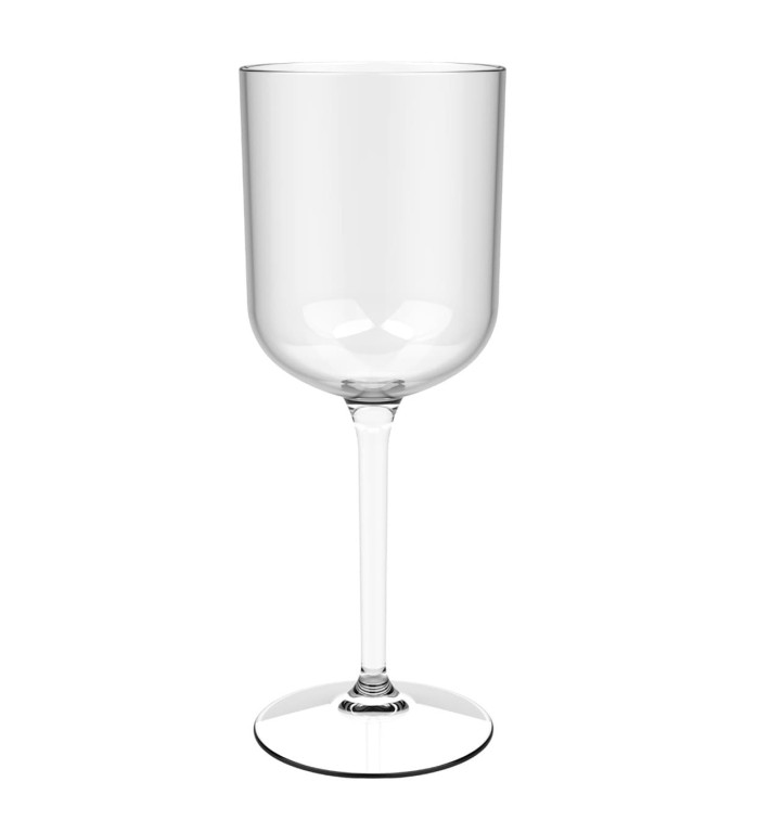 Copa Reutilizable Vino "Bio Based" Tritan Transp. 420ml (1 Ud)