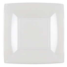 Plato Reutilizable Nice "Bio Based" Transp. 18cm (300 Uds)