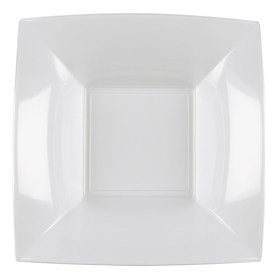 Plato Reutilizable Hondo Nice "Bio Based" Transp. 18cm (25 Uds)