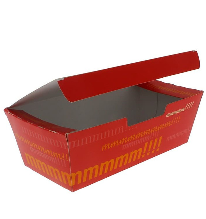 Caja Comida para Llevar 16,5x7,5x6cm (25 Uds)