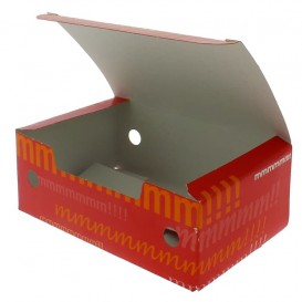 Caja Comida para Llevar Pequeña 115x72x43mm (25 Uds)