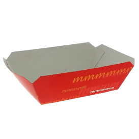 Barqueta 250ml Cartoncillo 9,6x6,5x4,2cm (1000 Uds)