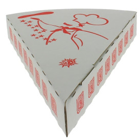 Cuña Porcion Pizza para llevar (25 Uds)