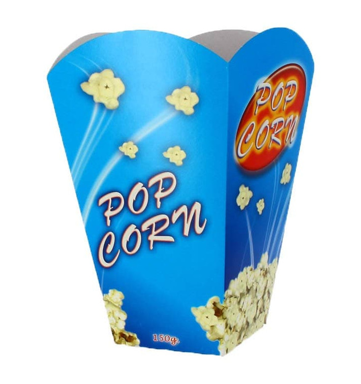 Caja Palomitas Grande 150 gr 8,7x13x20,3cm (250 Uds)