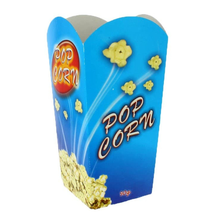 Caja Palomitas Mediana 90 gr 7,8x10,5x18cm (350 Uds)