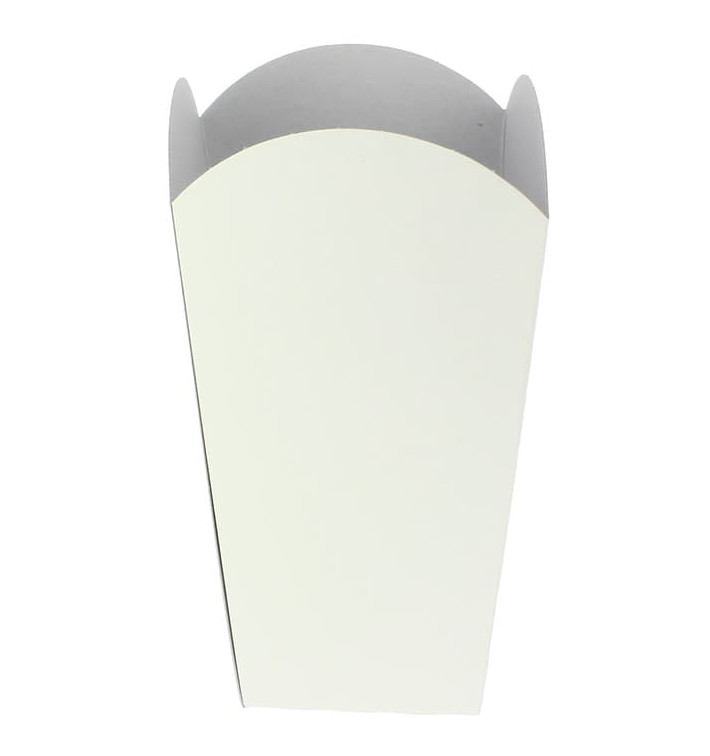 Caja Palomitas Mediana Blanca 90 gr 7,8x10,5x18cm (25 Uds) Caja Palomitas Mediana Blanca 90 gr 7,8x10,5x18cm (25 Uds)