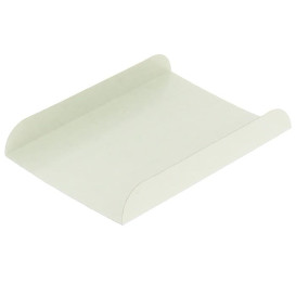 Bandeja de Carton Blanco para Gofres 13,5x10cm (100 Uds)