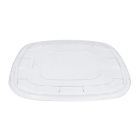Tapa Plastico PET Transparente para Bol 36x36cm (25 Uds)