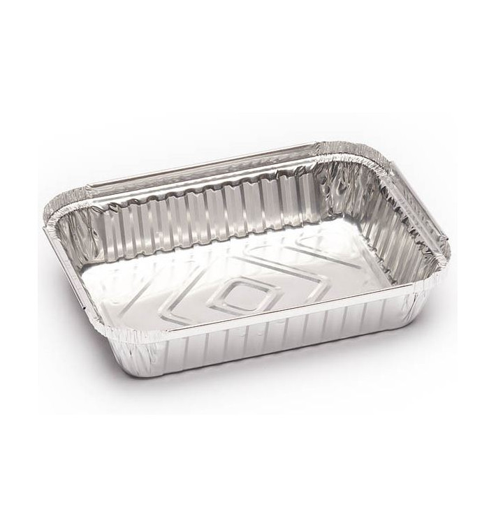 Bandeja Aluminio 580ml 185X135x30mm (125 Uds)