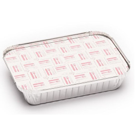 Tapa para Bandeja Aluminio 580ml (125 Uds)