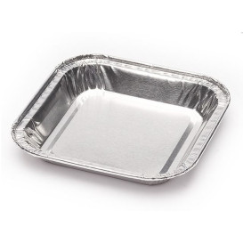 Envase de Aluminio Cuadrado Pastelería 37ml (100 Uds)