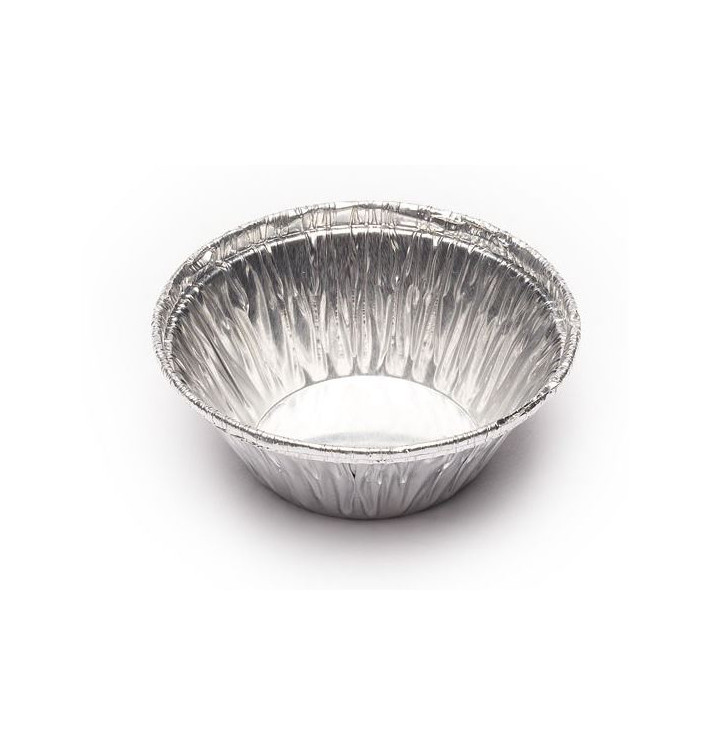 Envase de Aluminio Redondo Pasteleria 25ml (100 Uds)