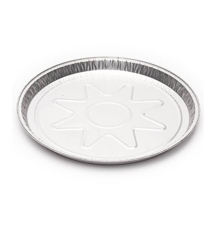 Envase de Aluminio Redondo 250mm 790ml (600 Uds)