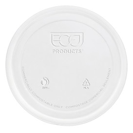 Tapa Tarrina Compostable PLA 235,355,470,940ml (50 Uds)