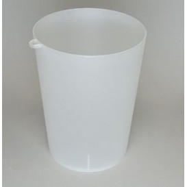 Vaso Reutilizable con Argolla PP Translúcido 900ml (210 Uds)