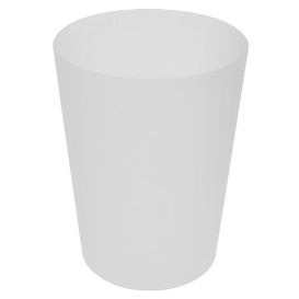 Vaso Reutilizable de Plástico PP Translúcido 900ml (210 Uds)