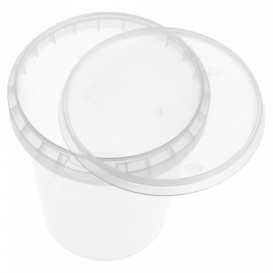 Envase de Plastico con Tapa Inviolable 520 ml Ø9,5 (19 Uds)