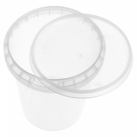 Envase de Plastico con Tapa Inviolable 520 ml Ø9,5 (380 Uds)