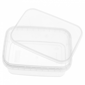 Envase Plástico y Tapa Inviolable 280ml 120x88mm (384 Uds)